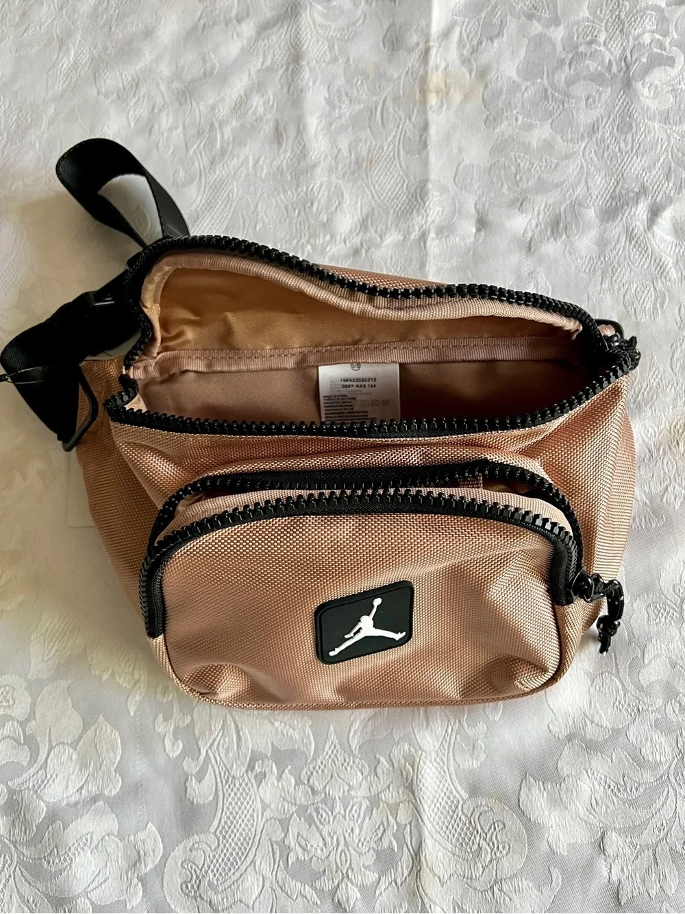 Jordan Rose Gold and Black Waist Pack UNISEX
